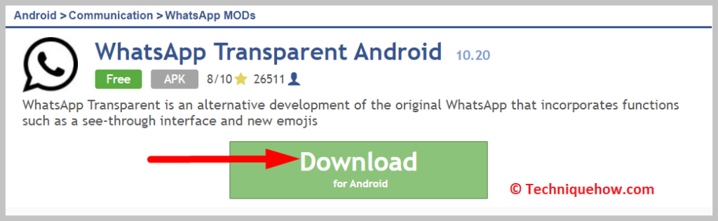 WhatsApp Transparent