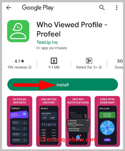 Who Viewed Profile Profeel