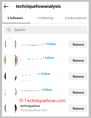 You're Removed From His Followers List