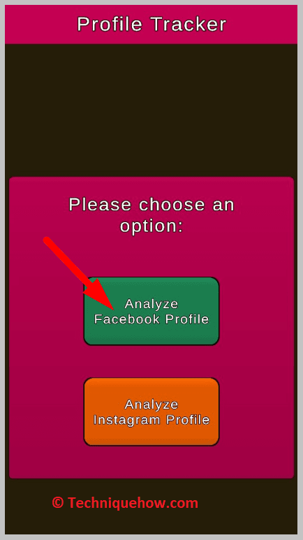 analyze facebook profile