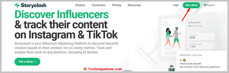 click Get a demo