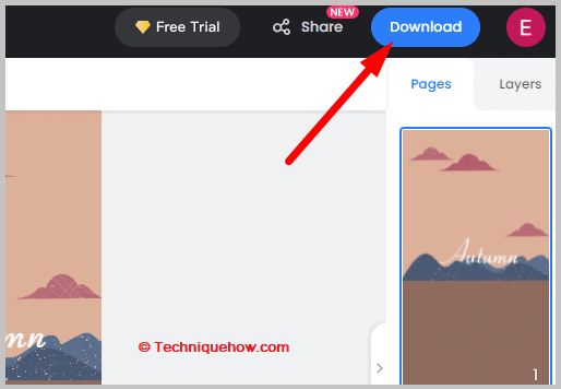 click on Download