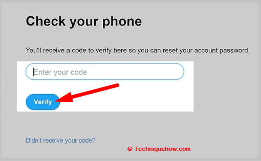 click on Verify.