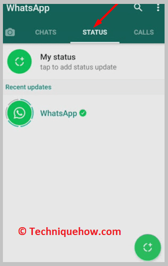 click on the Status header