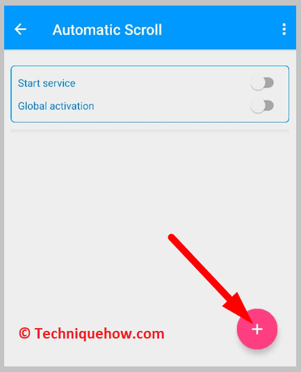 click on the + icon