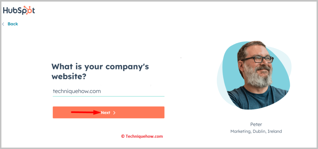 company's website