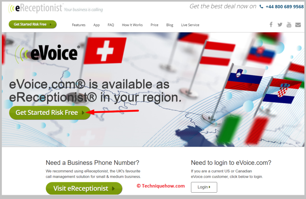 eVoice official website