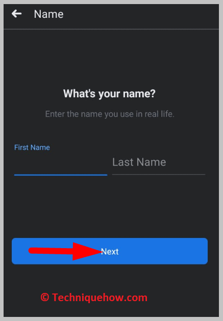 fake first name and surname
