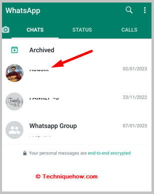 open chat