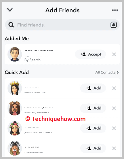 send a friend request