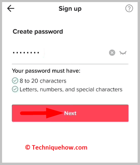  set a password for your account