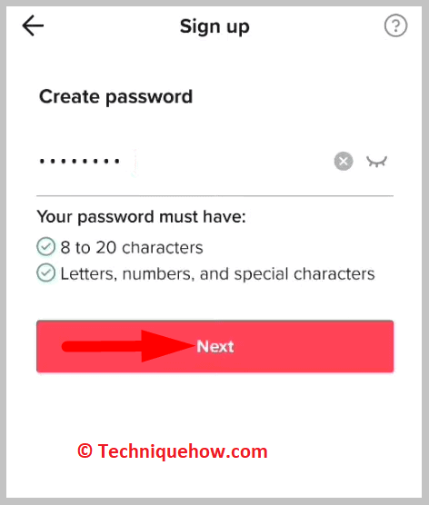 set a password for your account