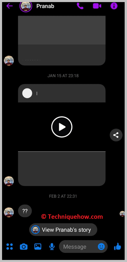 Ask Directly On Message