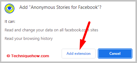 Click on Add Extension
