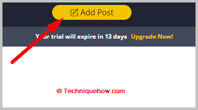 Click on Add post