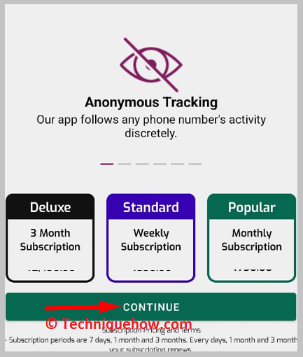Click on Continue on app