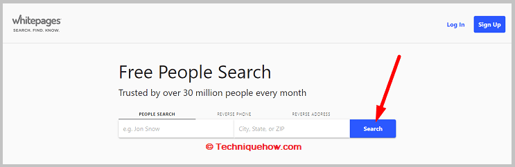 Click on Search