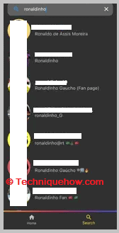 Click on Search.