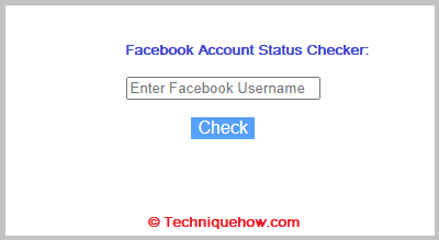 Facebook Account Status