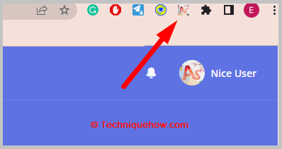 Pin to extension