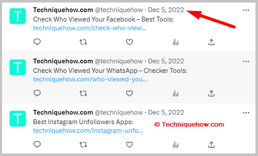 See date of post