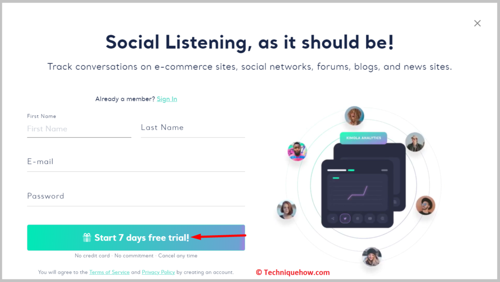 Start 7 days free trial!