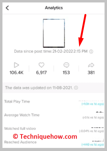 Tap on your first video