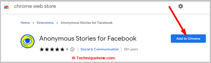 click on Add to Chrome.