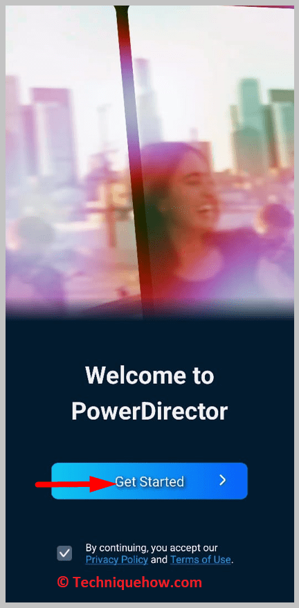 click on Get Started