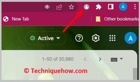 click on the extension icon page