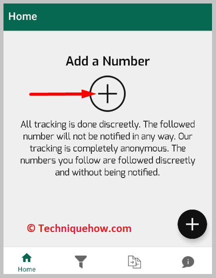 click on the + icon