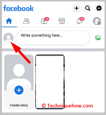 go to your profile