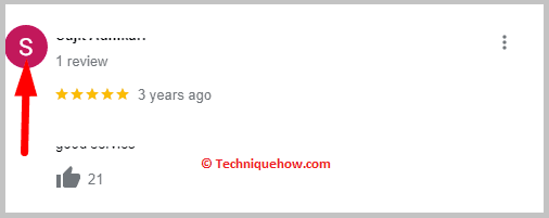 Check the reviewer's profile