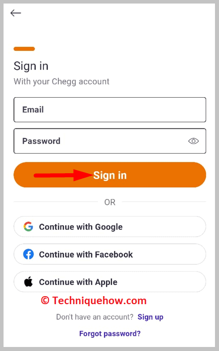 Chegg mobile app