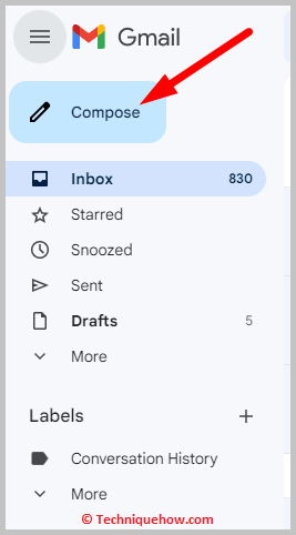 Click on Compose