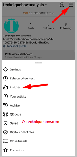 Click on Insights
