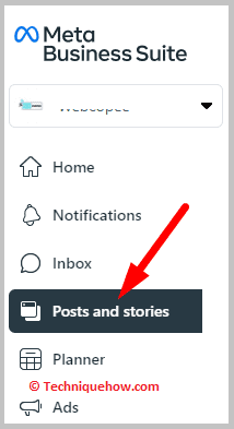Click on Post