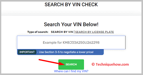 Click on Search