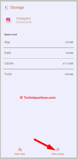 Click on clear cache