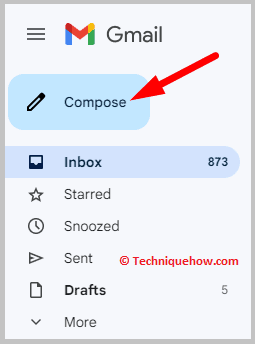 Click on compose