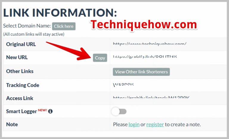 Click-on-copy