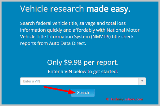 Click on the blue Search button