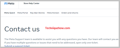 Contact Instagram's parent company, Meta