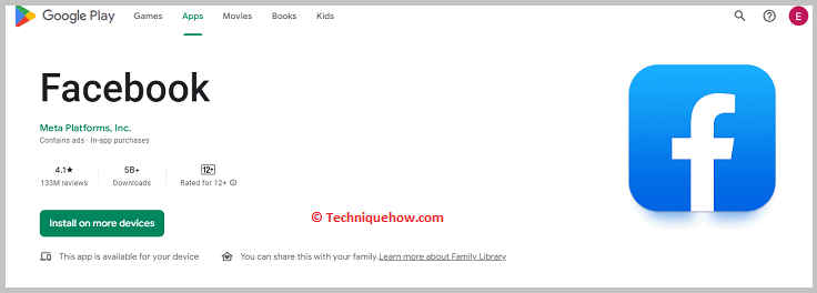 Download the Facebook app
