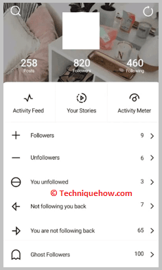Follow meter