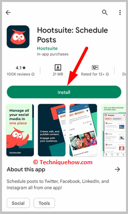 Hootsuite install