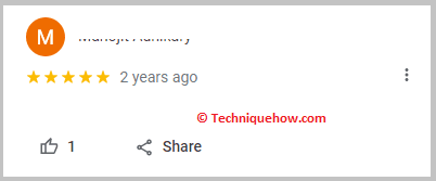 Look for reviews with no details