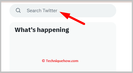 Search on username