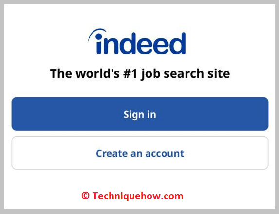 Tap on the Indeed app icon