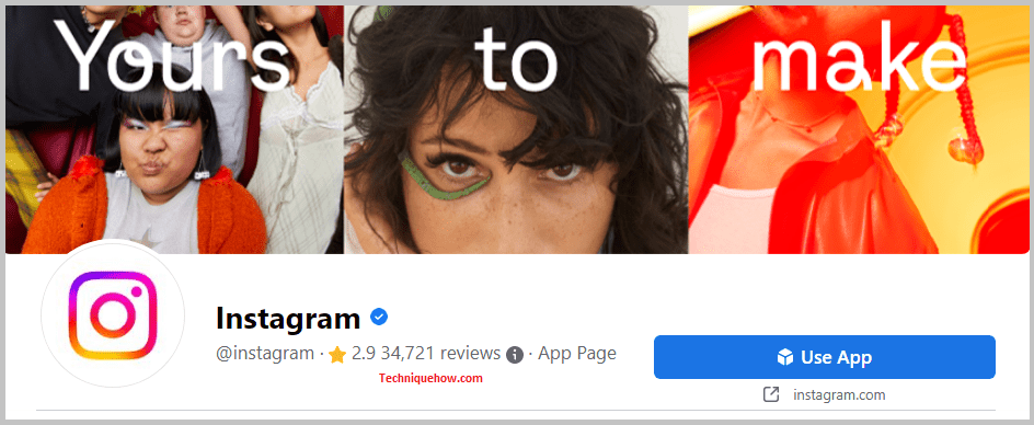 Use Instagram's Facebook page